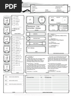 Brutus: Resistances - Cold Immunities - Disease +1 Bonus On Saves