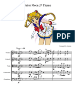 Sailor Moon JP Theme For String Orchestra Moonlight Densetsu