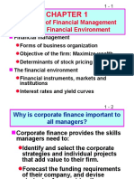 Overview of Financial Management and The Financial Environment