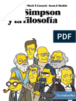 Los Simpson y La Filosofia