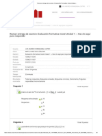 Revisar Entrega de Examen - Evaluación Formativa Inicial Unidad..