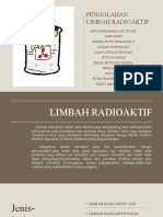 Presentasi Pengolahan Limbah Rdioaktif