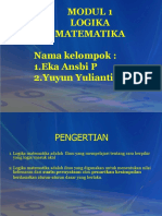 a. Modus Tollensb. Modus Ponens c. Silogismed. Tidak termasuk pola penarikan kesimpulan