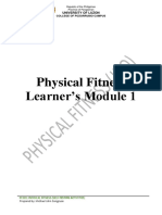 Physical Fitness Learner's Module 1: University of Luzon