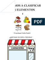 ¿Clasifiquemos Elementos 1