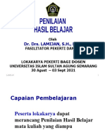 PPT, Penilaian Hasil Belajar