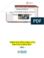 Plan Gestión Del Riesgo Nuevo - Toni Real Vicens