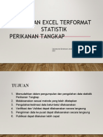 Materi Pendataan Excel Terformat