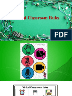 Virtual Classroom Rules