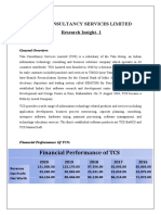 Tata Consultancy Services Limited Research Insight-1: Financial Performance of TCS