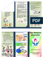 Leaflet Cara Menyusui Yang Benar