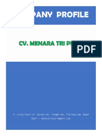 Compro CV Menara Tri Putri 2021