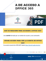 Guía de Acceso A Office 365