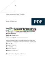 Informe de Gestion