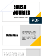 Crush Injuries: Prepared By: Lynette J. Caldo