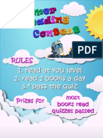 Read at You Level 2. Read 2 Books A Day 3. Pass The Quiz