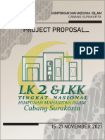 Proposal LK 2 LKK HMI Cabang Surakarta 2021