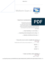 Midterm Exam 2