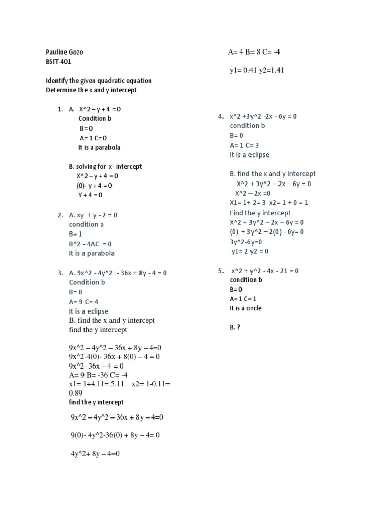 Pauline Gozo Calculus Exercise 2 | PDF