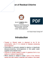 9.estimation of Residual Chlorine