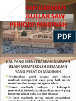 Sejarah Dakwah Rasulullah Saw Periode Madinah