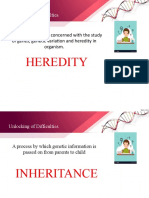 Non - Mendelian Pattern of Inheritance