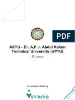 AKTU - Dr. A.P.J. Abdul Kalam Technical University (UPTU) : Lucknow