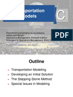 Module C Transportation Models
