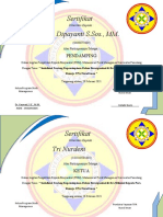 Sertifikat PKM MSDM