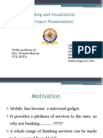 Mobile Banking and Visualization (B.Tech. Project Presentation)
