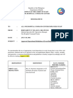 Republic of the Philippines Department of Health Operational Definitions