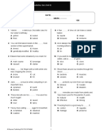 Vocabulary Quiz (Unit 6) : © Express Publishing PHOTOCOPIABLE 1