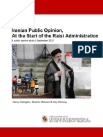 Iranian Public Opinion Sept 2021 Full Report