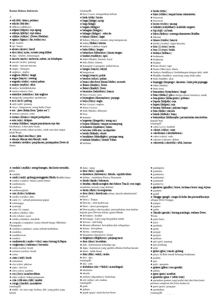 Kamus Bahasa Indonesia PDF