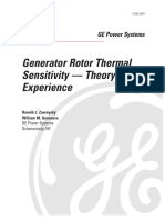 Ger 3809 Generator Rotor Thermal Sensitivity Theory Experience