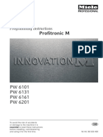 PW Washers Programming Manual