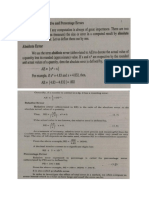 Error Accumulation