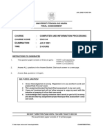 FINAL ASSESSMENT CSC134-2021-QUESTIONs