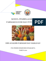 Modul Teori Farmakognosi 2019-2020