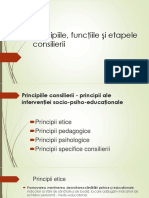 3.Principiile, functiile si etapele consilierii