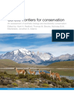 Genetic Frontier For Conservation - Synth Biology and Biodi Conserv