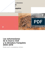 Las Exhumaciones de La Guerra Civil y La Dictadura Franquista 2000-2019