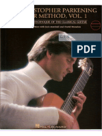 Edited Ode To Joy The Christopher Parkening Guitar Method - Technique of The Classical Guitar (Vol.1)