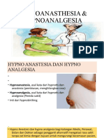 Hypnoanestesia & Hypnoanalgesia
