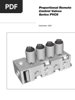 Proportional Remote Control Valves Series PVC6: December, 2007