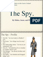 The Spy.: by Elisha, Jason, and Philip