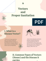 Vectors and Proper Sanitation