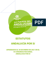 Estatutos Andalucía Por Sí 2021
