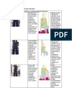 Programa de rehabilitación funcional: Postura y fortalecimiento