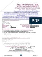 État de L'Installation Intérieure D'Électricité: AGENDA 86 - Gérant: François COLASSON